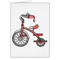 retro tricycle cards