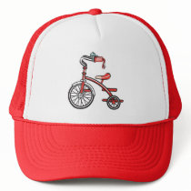 retro tricycle hat