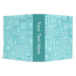 Retro Turquoise binders