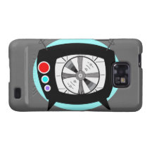 Retro TV and Test Pattern Galaxy S2 Cases