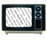 Retro TV Custom Frame Photo Cutouts