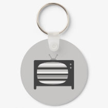 Retro TV keychains by toxiferous Retro TV keychains