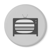 Retro TV magnets by toxiferous Retro TV magnets