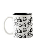 Retro TVs mugs