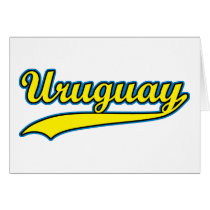 Retro Uruguay Card