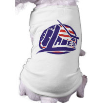 Retro USA Blades Hockey pet clothing by azac69 Retro USA Blades Hockey pet clothing