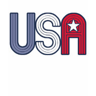 Retro USA With Star Patriotic shirt