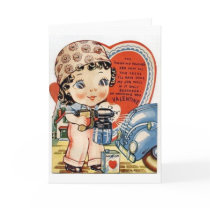 Retro Valentine's Day Greeting Cards