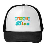 Retro Veggie Diva Mesh Hat