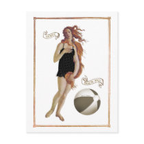 Retro Venus Postcard by Ars_Brevis Retro Venus Postcard
