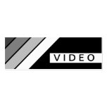 retro VIDEO Business Card