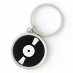 retro vinly record key chains