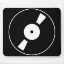 retro vinly record mousepads
