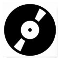retro vinly record posters