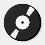 retro vinly record refrigerator magnets