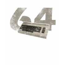 Retro Vintage 64 Computer t-shirts by apollo335 Retro Vintage 64 Computer t-shirts