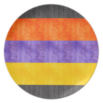 Retro Vintage Armenia Flag Party Plate