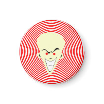 Retro Vintage Comic Toon Hynotizer Guy magnets