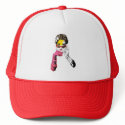 Retro Vintage Giiirrrrll! hats by lanzan09 Retro Vintage Giiirrrrll! hats