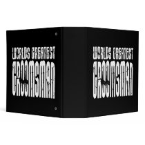 Retro Vintage Groomsmen World's Greatest Groomsman 3 Ring Binder