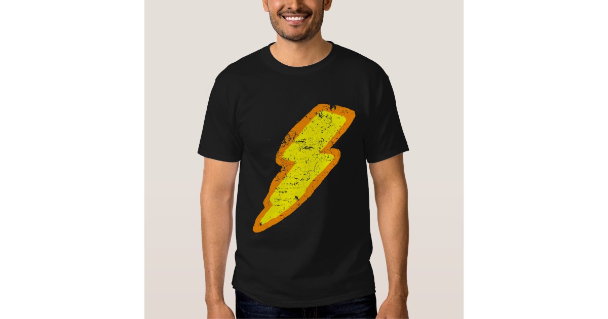 Retro Vintage Lightning Bolt TShirt Zazzle