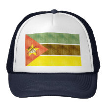 Retro Vintage Mozambique Flag Hat