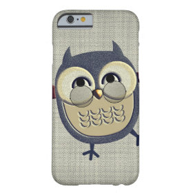Retro Vintage Owl Barely There iPhone 6 Case