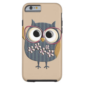 Retro Vintage Owl iPhone 6 Case