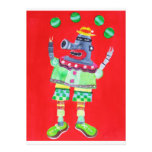 Retro Vintage ROBOT Pop ART Personalized Announcements