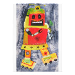 Retro Vintage ROBOT Pop ART Invitation