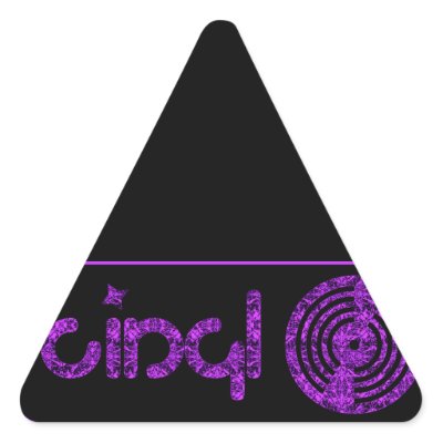 purple triangle logo