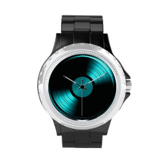 Retro Vinyl Record Album Watches