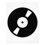 retro vinyl record personalized invitation