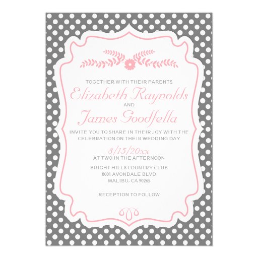 Retro Wedding Invitations