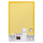 Retro white kitchen cooking baking stationery