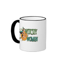 Retro Witchy Woman mugs by koncepts Retro Witchy Woman mugs