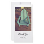 Retro Wood Chair Photo Card