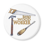 Retro Wood Worker magnets