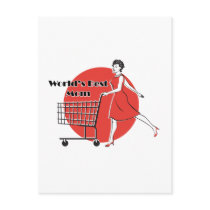 Retro "Worlds Best Mom" postcards
