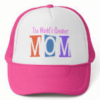 Retro World's Greatest Mom Trucker Hat