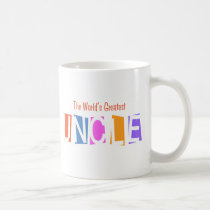 Retro World's Greatest Uncle mugs