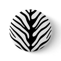 Retro Zebra Stripe Motif Pins