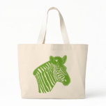 Retro Zebra Tote Tote Bag