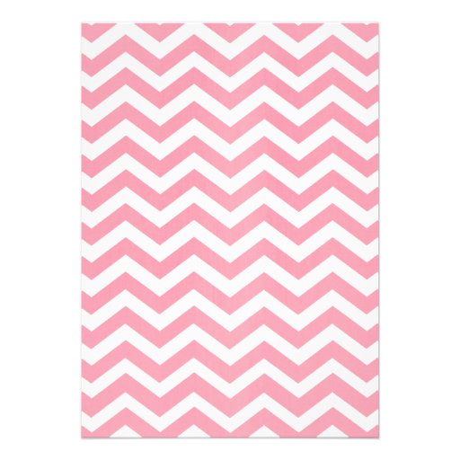 Retro Zigzag Wedding Invitations