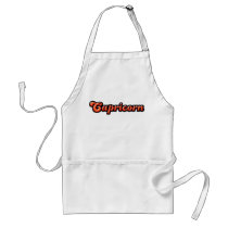 Retro Zodiac Capricorn aprons