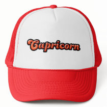 Retro Zodiac Capricorn hats by trendyteeshirts Retro Zodiac Capricorn hats