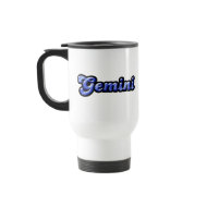 Retro Zodiac Gemini mug