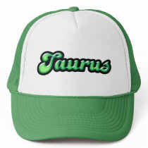 Retro Zodiac Taurus hats