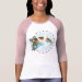 Ladies 3/4 Sleeve Raglan (Fitted)
