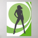retrogirl posters